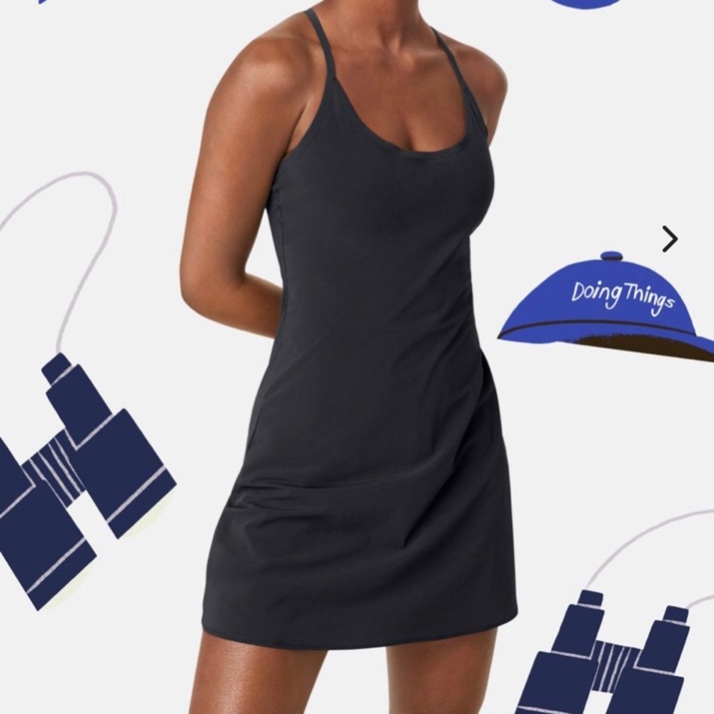 🖤NWOT BLACK OV EXERCISE DRESS🖤